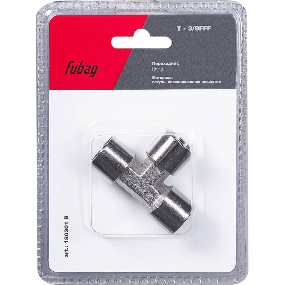 Переходник Fubag 180301 B  T-образный 1/4 FFF дюйма