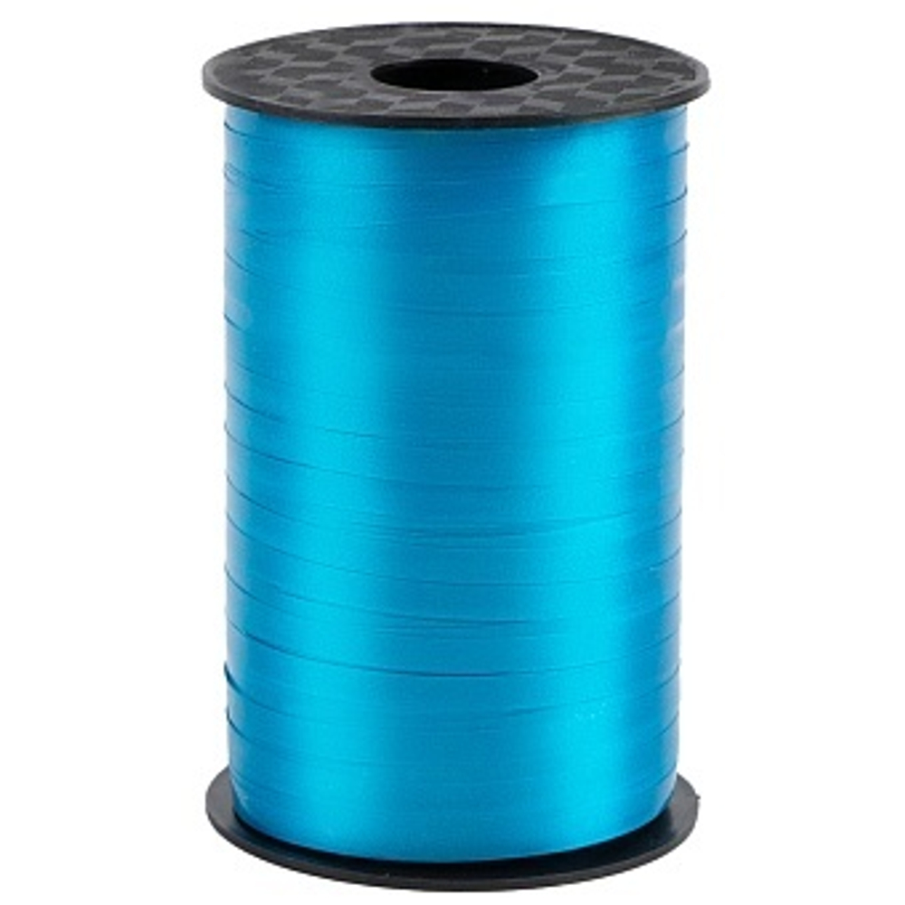 Лента полипропиленовая (0,5 см*250 м) Голубой, Лаковый, 1 шт.