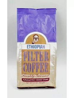 Кофе молотый Mehmet Efendi Ephiopian Filter Coffee, 250гр.
