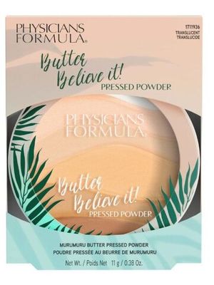 PHYSICIANS FORMULA Пудра для лица Butter Believe It! Face Powder, тон: прозрачная, 11г