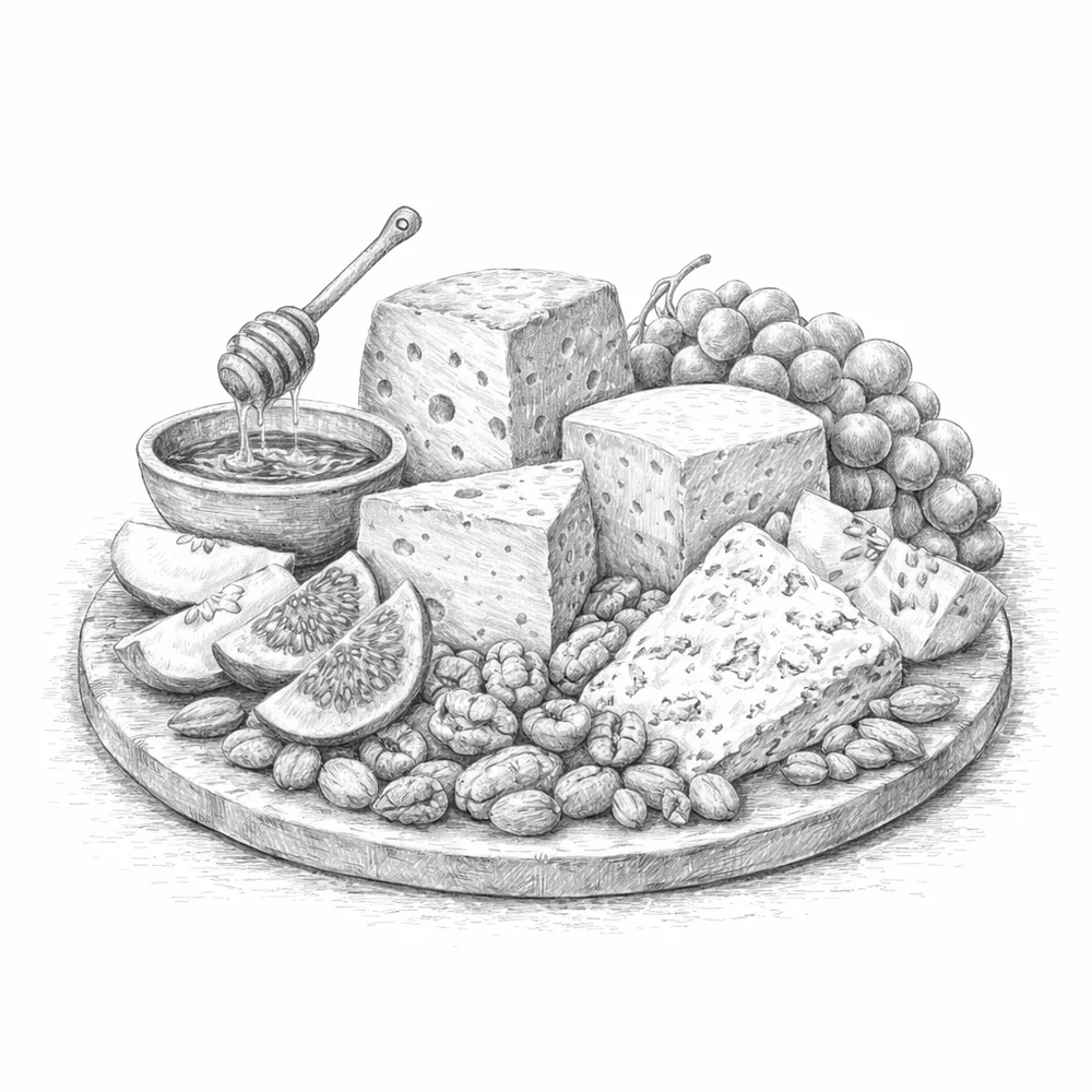 Сырная тарелка