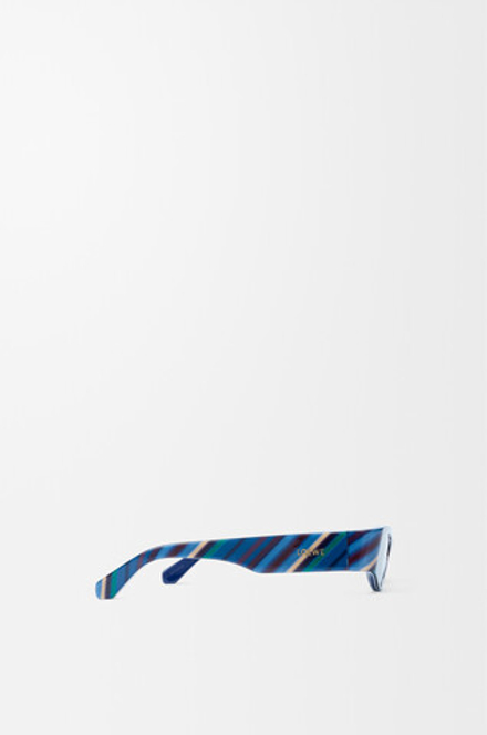 Loewe Солнцезащитные очки Flash Slim Cat-EyeLo, темно-синий