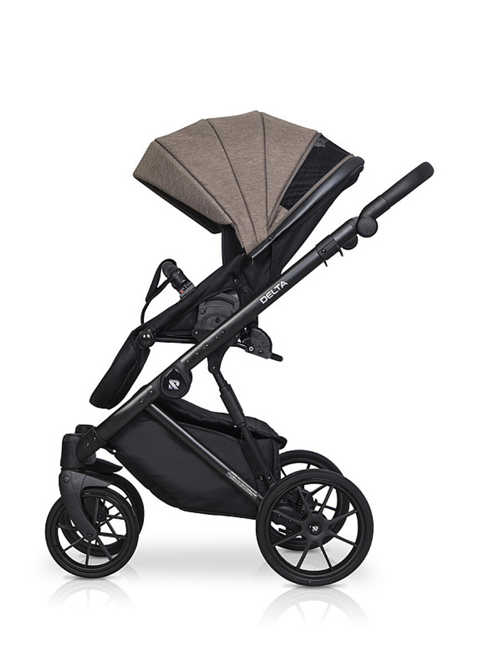 Детская коляска Riko Basic Delta 2 в 1 03 cappucino