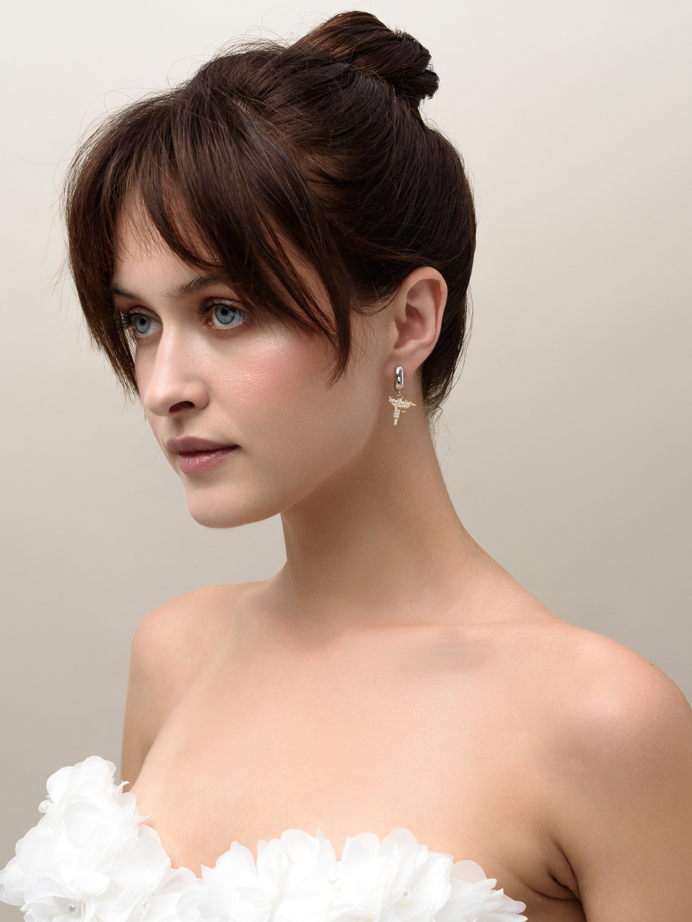 Серьги "Smile Gun" Bicolor