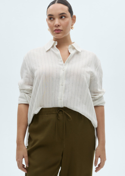 Струящиеся брюки с эластичным поясом