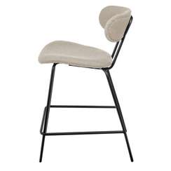 Полубарный стул Pedigree 65 см бежевое букле