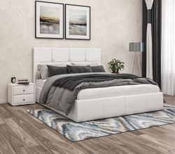 Белый (экокожа матовая)