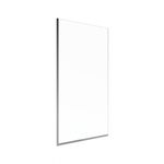 Душевая штора DIONRIA (140х70) стекло прозрачное, профиль хром