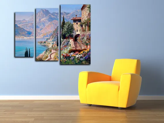 Модульная картина "Свежий воздух"