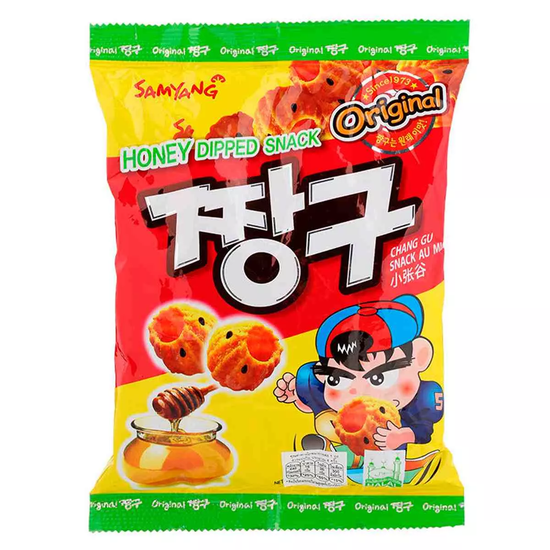 Закуска Samyang Chan Gu со вкусом мёда, 115 г (Корея)