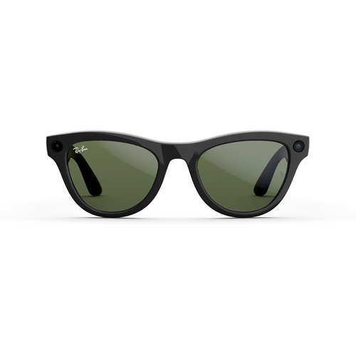 Умные очки Ray-Ban Skyler Shiny Black / Polar G-15 Green, 150 - 52 (RW4010)