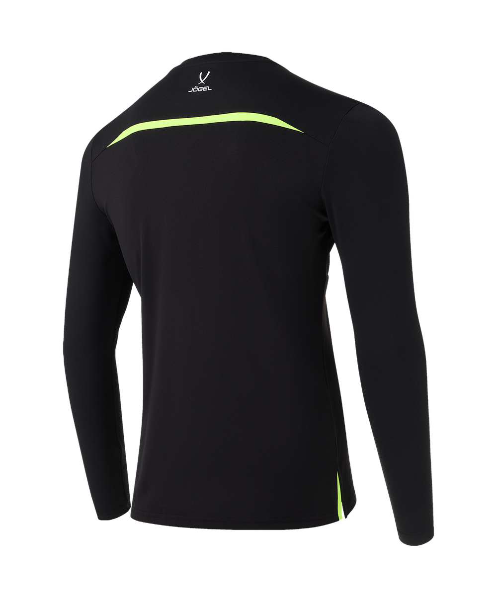 Футболка судейская с длинным рукавом DIVISION PerFormDRY Referee LS Tee, черный