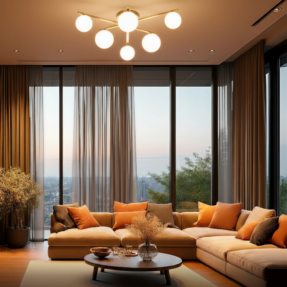 Citilux GLOB CL209263 Люстра потолочная Бронза