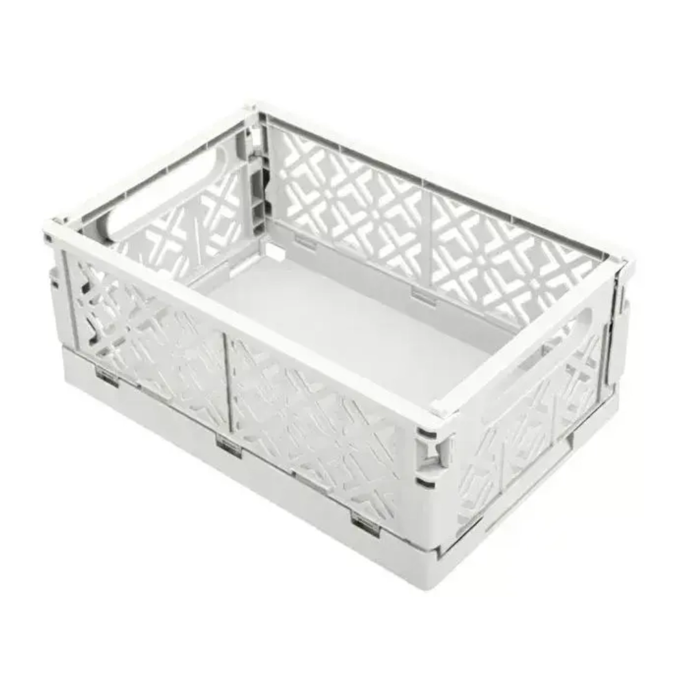 Ящик складной, 1,2л, S, 165*124*73мм, белый, Stocky
