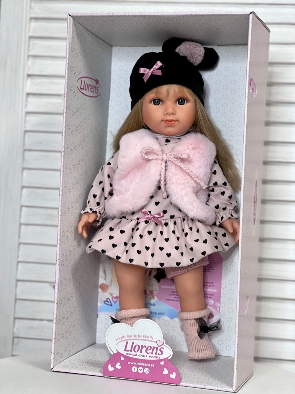 Кукла Llorens мягконабивная 35см Elena (53540)