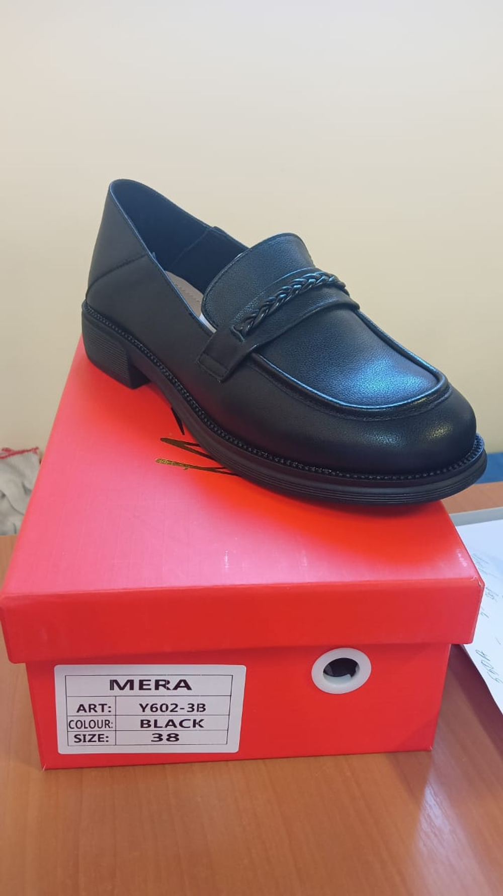 Лоферы женские MERA STAR Y602-3B