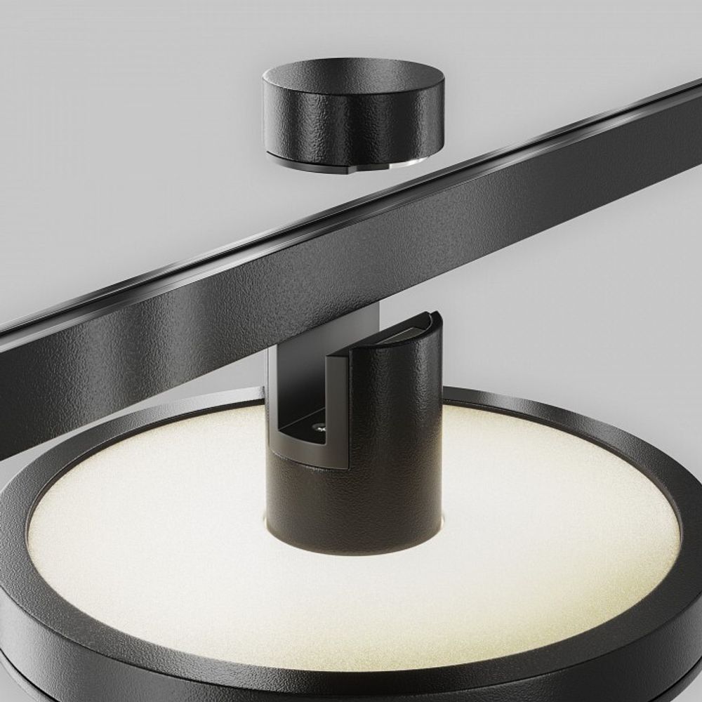 Накладной светильник Maytoni Plato TR152-1-7W4K-B