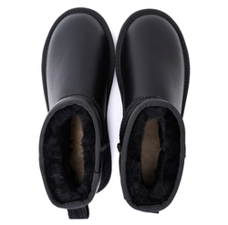UGG Mens Classic Mini II Metallic Black