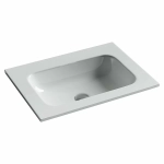 Тумба с раковиной Sancos CODE CD60GB/CN7011WX 60 серо - бежевый