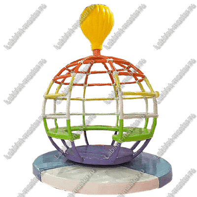 Электрическая карусель детская 4KIDS "Космическая орбита"