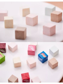 Рассыпчатые конфеты Кубики со вкусом Матча 540 г