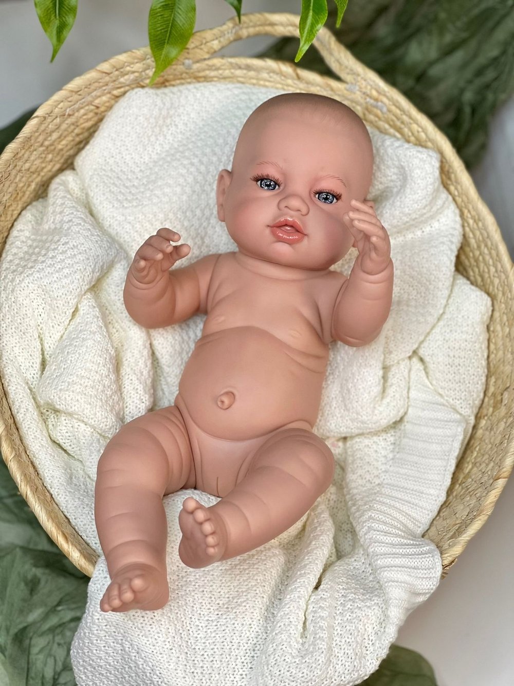 Кукла Berbesa 42см RECIEN NACIDO с подушкой в пакете (5115RK)