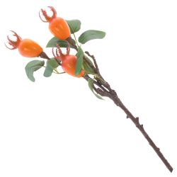 GAEM Ветка искусственная "Шиповник", L16 W13 H36 см, 2в.