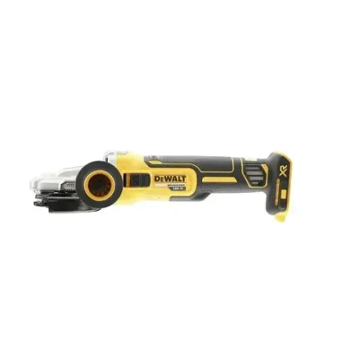 Угловая шлифовальная машина DEWALT DCG405FN XR 125 мм 18 В, бесщеточная, литиевая, промышленная, специальная, полирующая, плоская головка, голый инструмент