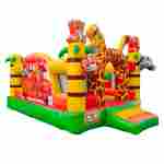 Коммерческий надувной батут «Сафари-экскурсия 2» 4x3.5x2,5 м