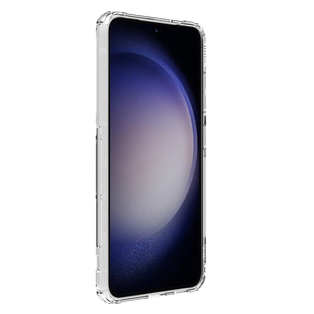 Усиленный прозрачный чехол от Nillkin для телефона Samsung Galaxy S23, серия Nature TPU Pro Case