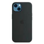 Силиконовый чехол с поддержкой MagSafe Apple Silicone Case для iPhone 13 mini, Midnight (Темная ночь)