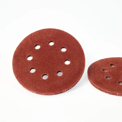 125мм А80 (14А 20/Р80) диск самозацепляющийся с отверстиями TSUNAMI (упак 10 шт)