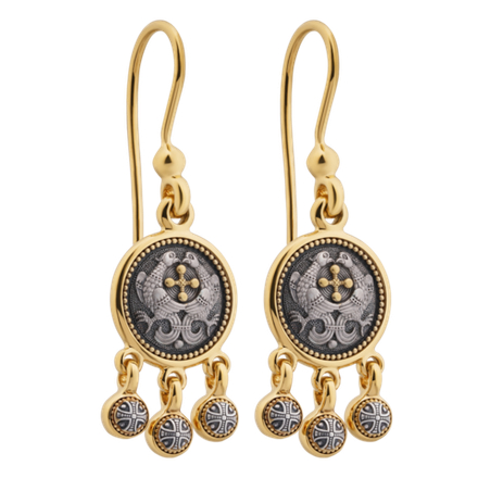 СЕРЬГИ "РАЙСКИЕ ПТИЦЫ"