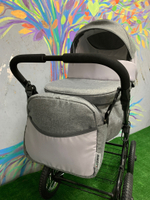 Коляска  MARIO CLASSIC (2 в 1) (RIKO BASIC) 10 серый