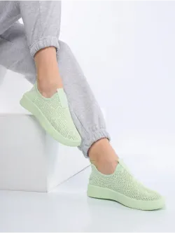 Слипоны летние текстильные