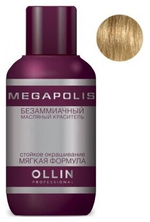 OLLIN MEGAPOLIS_ 9/0 блондин 50мл Безаммиачный масляный краситель для волос