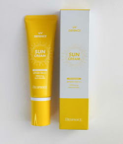 Солнцезащитный крем DEOPROCE UV DEFENCE SUNCREAM SPF50+ PA+++, 50г