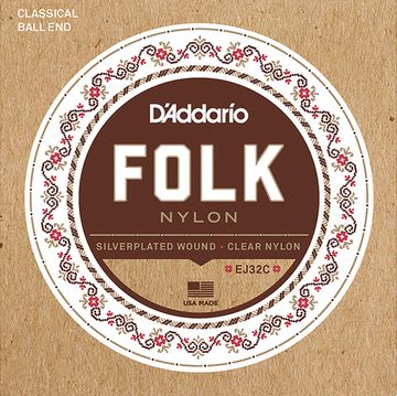 Струны для фолк гитары D'ADDARIO EJ32 C