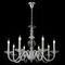 Подвесная люстра Crystal Lux ARABESQUE SP8 CHROME