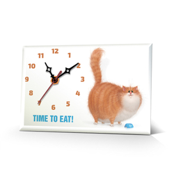 Настольные часы Time to eat Декор для дома, подарок