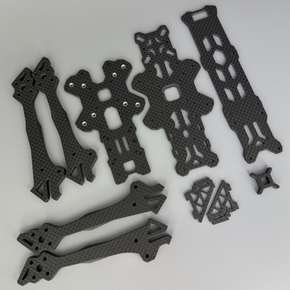 Рама FlyFish RC Volador 2 VX5 T700 (DJI O4 Pro) Желтый