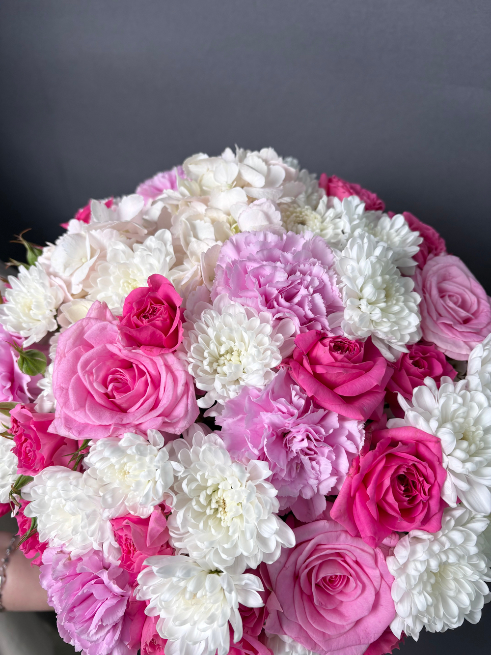 Цветы в коробке «Нежность»