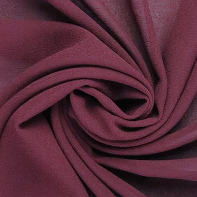 Ткань Креп Шифон, 105 гр/м2, 150 см, бордовый