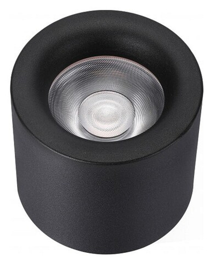 Накладной светильник iLedex Technical Metrica 113-12W-D100-3000K-24DG-BK