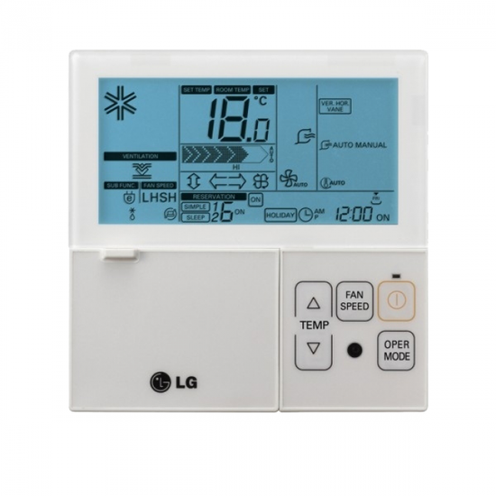 Мульти сплит-система LG канальная на 2 комнаты (20+50 кв.м.)