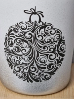 Свеча ароматическая ручной работы. Апельсин с чёрным перце