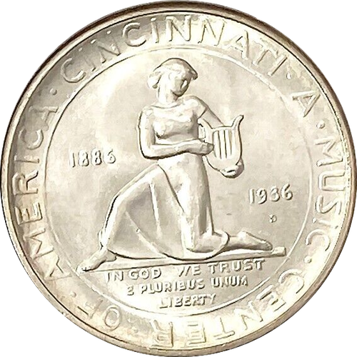 50 центов Cincinnati 1936 D