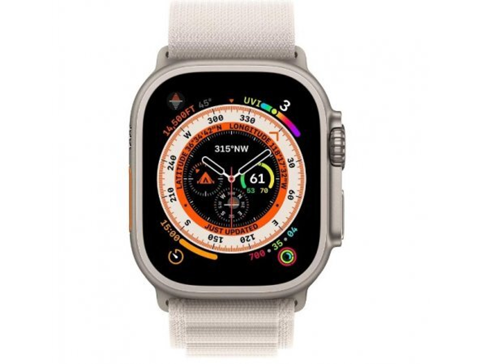 Умные часы Apple Watch Ultra 49 мм Titanium Case Alpine Loop Starlight S