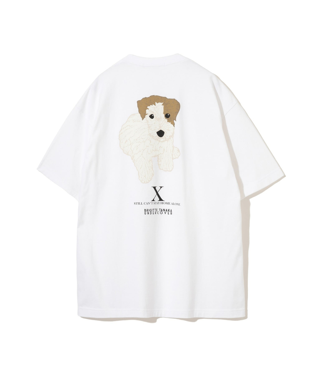 UNDERCOVER x BRIGITTE TANAKA ФУТБОЛКА БЕЖЕВАЯ