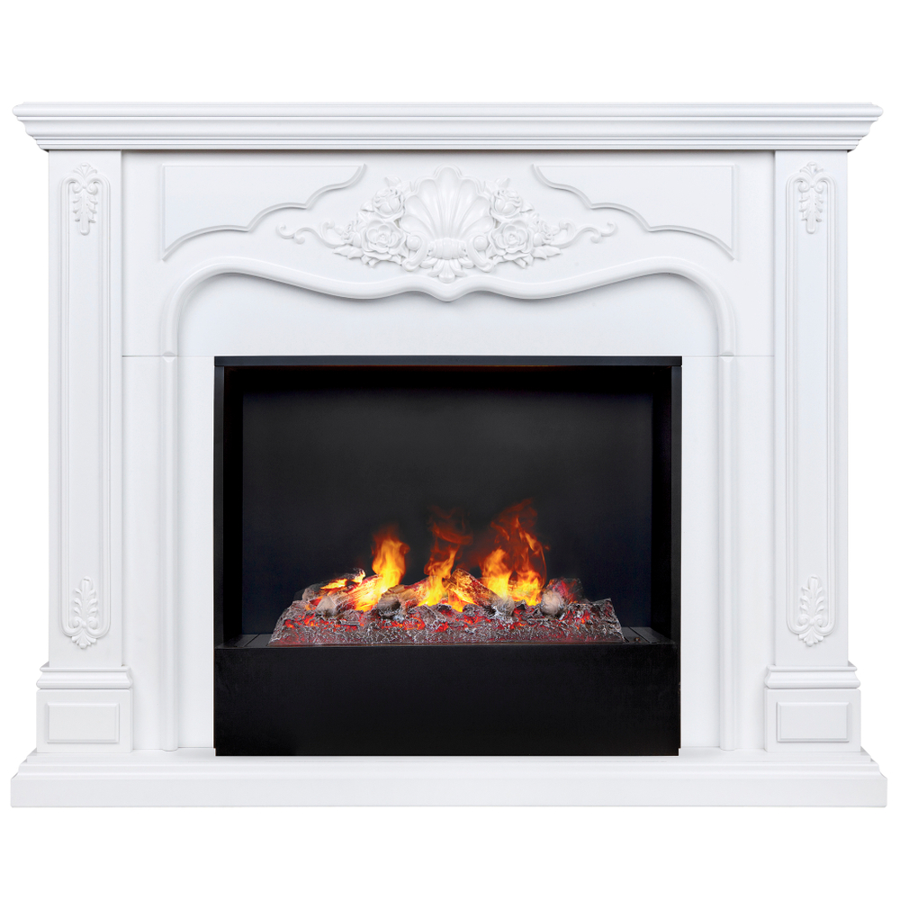 Каминокомплект Real Flame Victoria 26 WT с очагом 3D Cassette 630